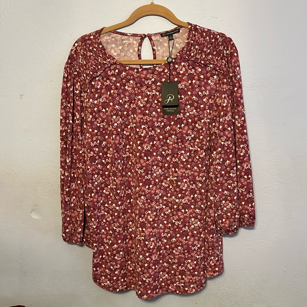 NWT Adriana Papell 1X Top